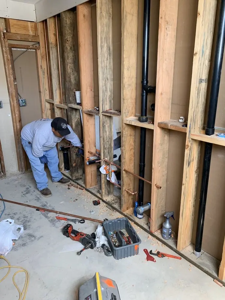 Commercial rough-in plumbing for Gas Line Repair in Emory Highlands